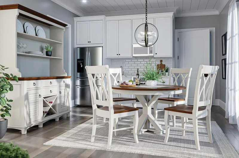 Glendale Hardwood Amish Dining Room Set 1