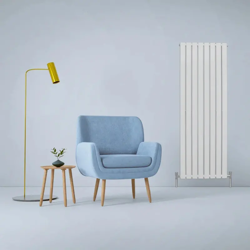 Gloss White Designer Flat Panel Radiator – 1600Mm X 560Mm 1