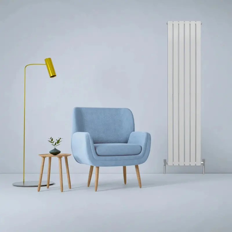 Gloss White Flat Panel Designer Radiator – 1800 X 420Mm 1