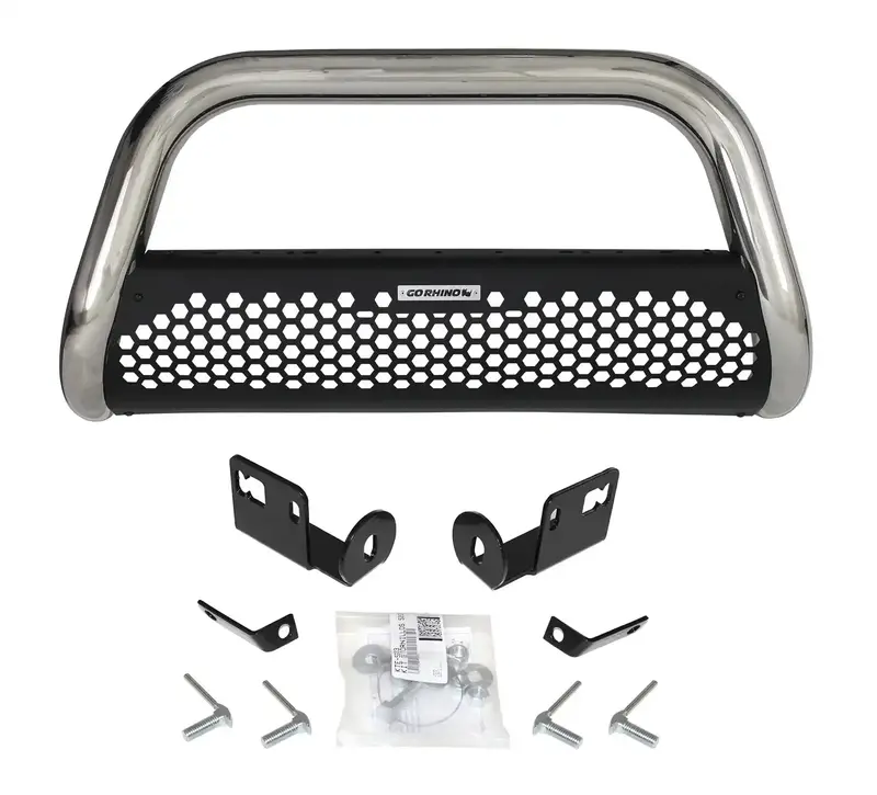 Go Rhino 55265Ps Defensa Rc2 Stainless Steel Bull Bar – Includes Full Installation Kit 1