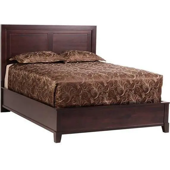 Greenwich Panel Bed – Amish-Crafted Headboard-Focused Frame 1