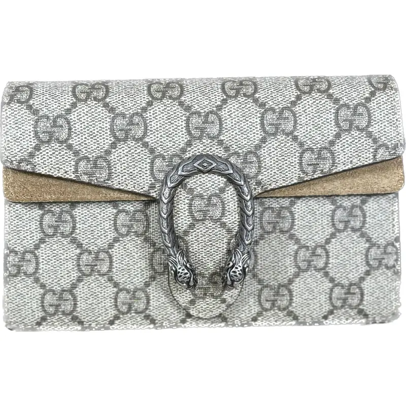 Gucci Dionysus Super Mini Bag In Gg Supreme Canvas 1