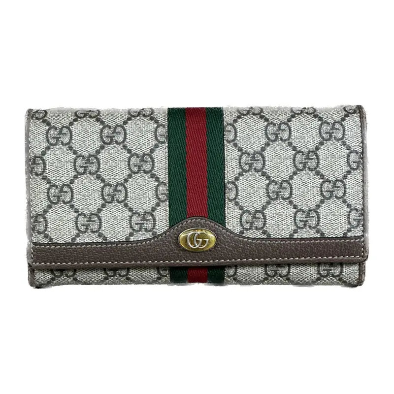 Gucci Ophidia Gg Supreme Chain Wallet – Compact Organizer 1