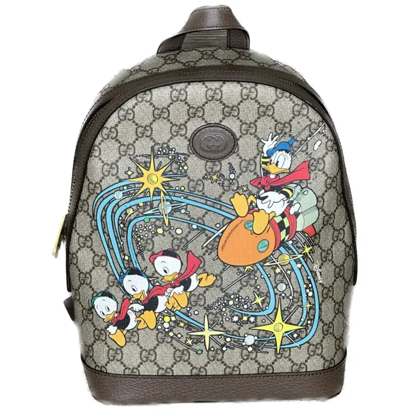 Gucci X Disney Limited-Edition Donald Duck Backpack 1