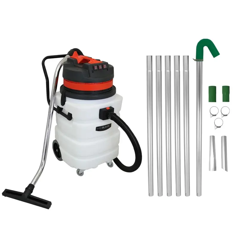 Gutter Cleaning Vacuum System With Extension Poles – 90L Wet/Dry Capacity 1