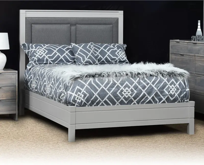Hadley Amish Bed – Rustic Solid Wood Bedroom Centerpiece 1