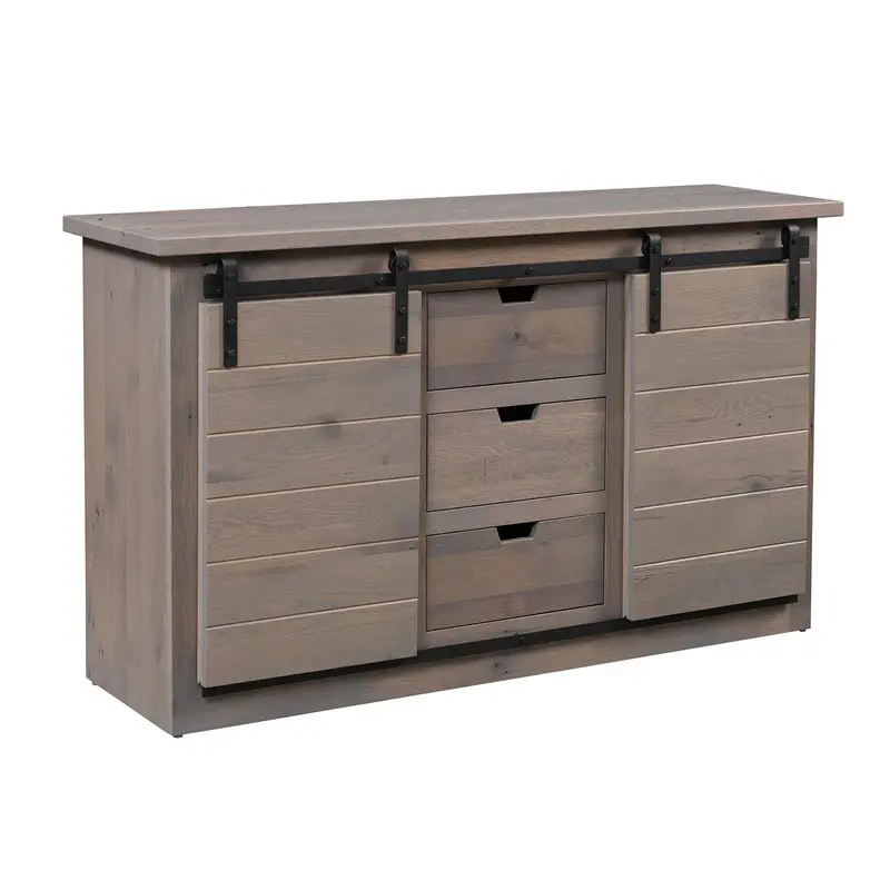 Hartland Amish Reclaimed Wood Farmhouse Server 1