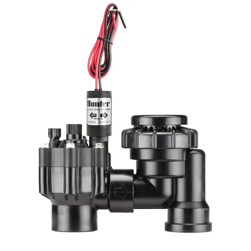 Hunter Pgv-101 Anti-Siphon Solenoid Valve – 1-Inch Fpt, Dc Latching 1