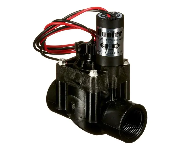 Hunter Pgv-101-G-Dc – 1-Inch Globe Valve With Flow Control & Dc Latching Solenoid – Fpt × Fpt 1