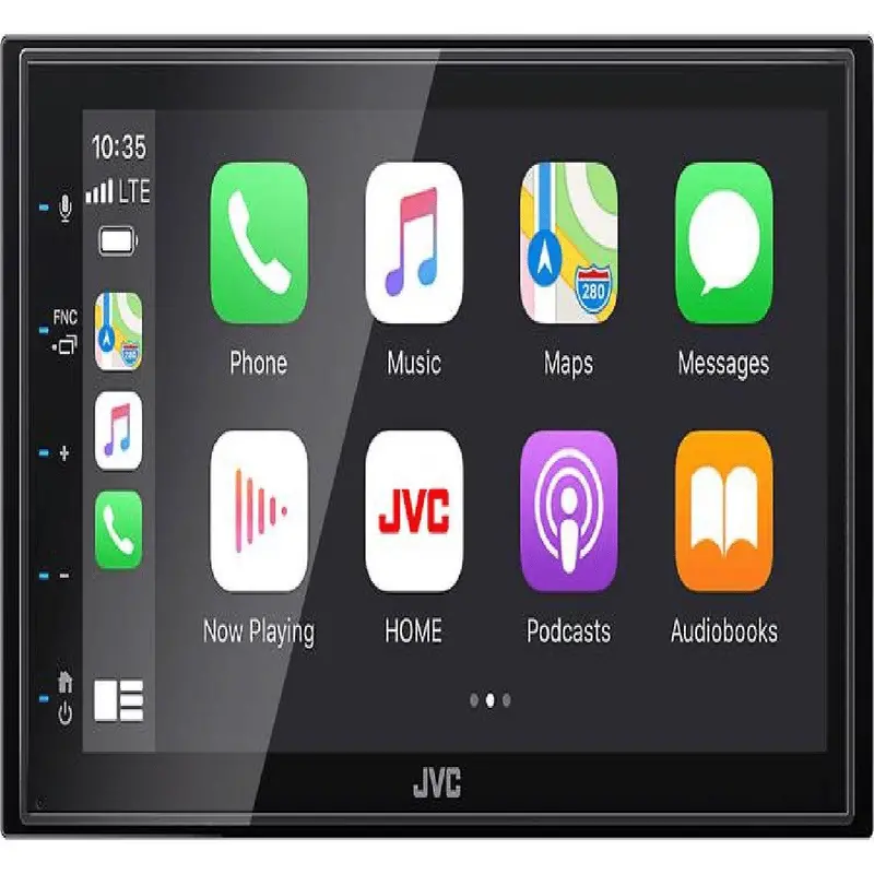 Jvc Kw-M560Bt 6.8-Inch Double-Din Media Receiver With Apple Carplay And Android Auto 1