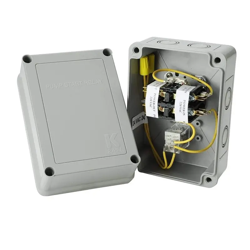 K-Rain 1520 Pump Start Relay — 3Hp @ 220V, Mini-Coil 24V 1