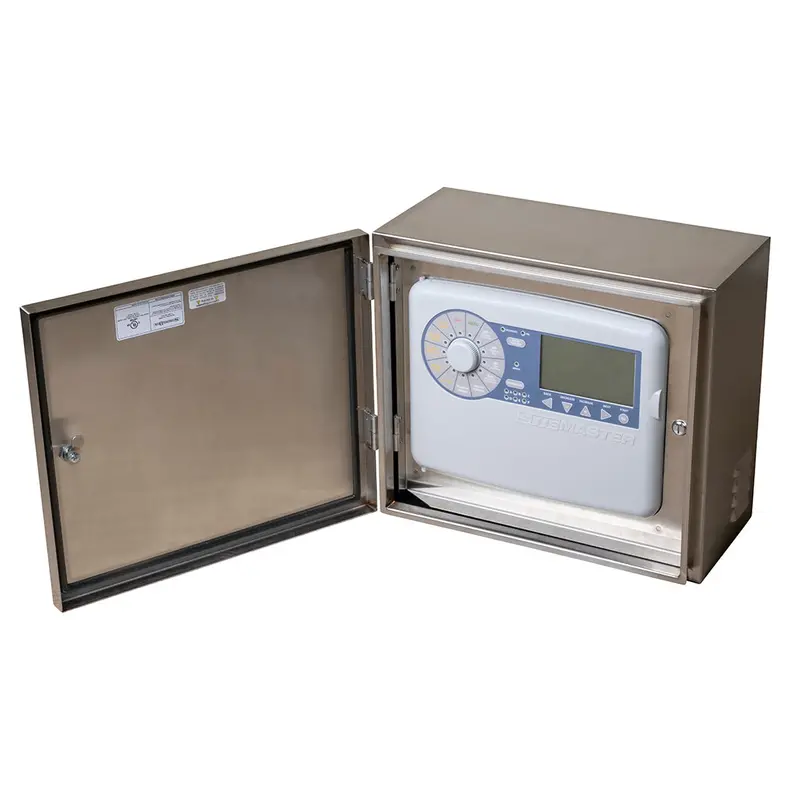 K-Rain Sitemaster 2-Wire Decoder Controller – Stainless Steel Cabinet Enclosure 1