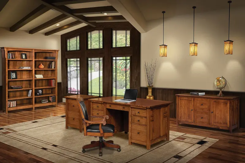 Kascade Amish Executive Office Furniture Collection 1