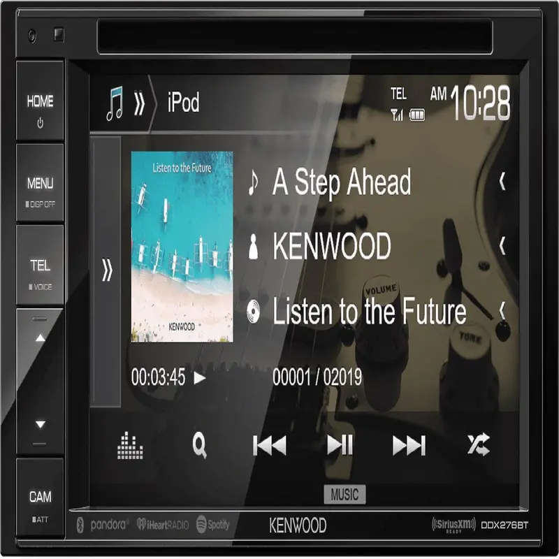 Kenwood Ddx276Bt 6.2-Inch Double-Din Receiver – Bluetooth, Usb, And Audio Streaming 1