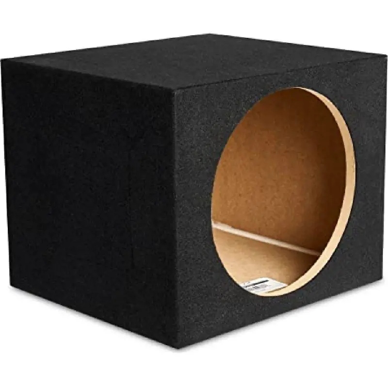 King Boxes Ss10 10-Inch Single Sealed Subwoofer Enclosure – Compact Airtight Cabinet 1