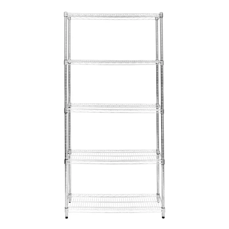 Kukoo 3-Shelf Wire Racking Unit – 35 × 90 × 180 Cm 1