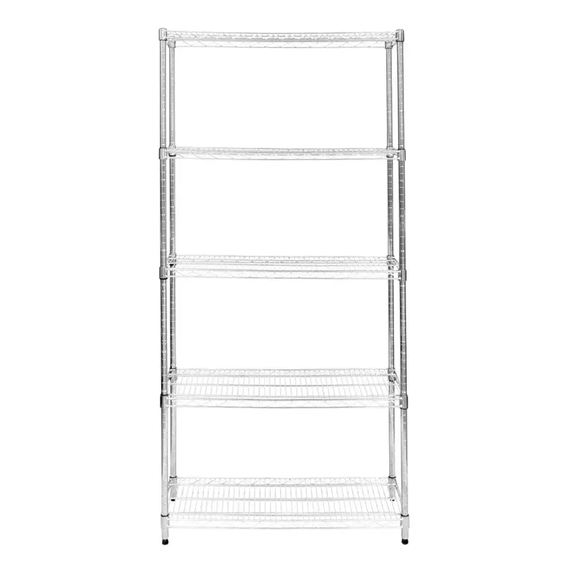 Kukoo 3-Shelf Wire Racking Unit – 45 × 90 × 180 Cm 1