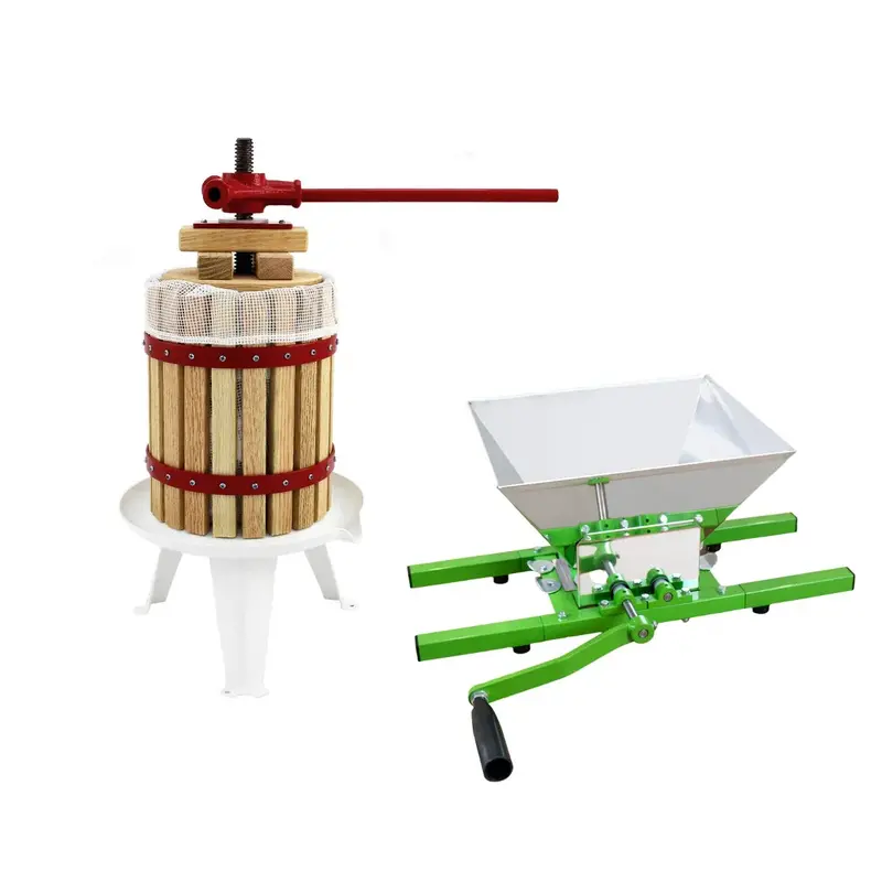 Kukoo Dual-Function Fruit Crusher & 12-Litre Press – Mid-Size Processing Kit 1
