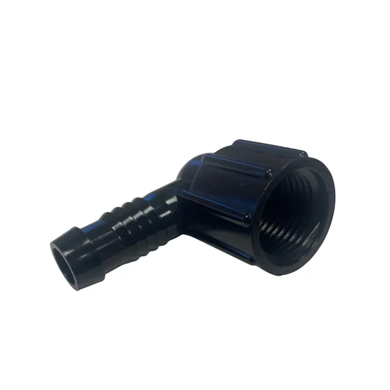 Landscape Products 1/2" Fpt To 1/2" Barb Swivel Elbow Fitting – Durable Brass Construction 1