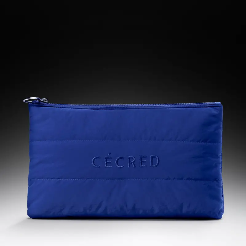 Lapis Blue Cosmetic Tote Bag 1
