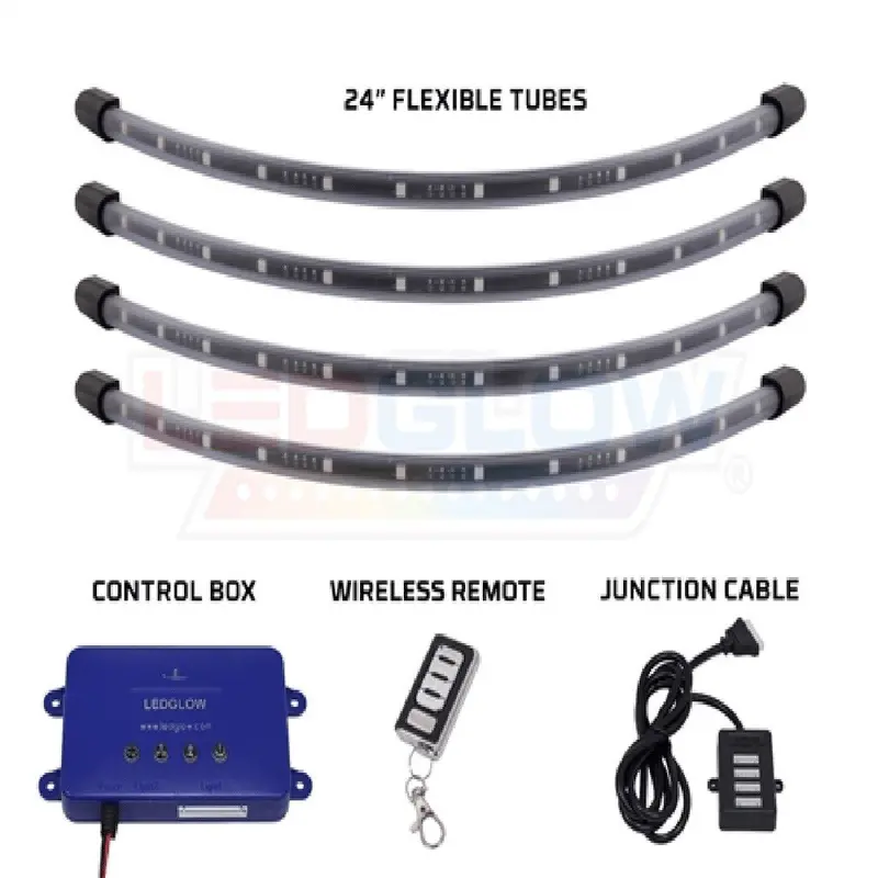 Led Glow Million-Color Wheel Well Lighting Kit (Lu-Ww-M.2) 1