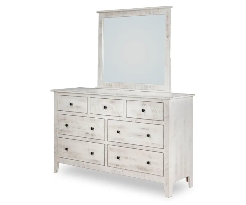 Livingston Amish Short Dresser – Amish-Made Wooden Dresser With Traditional Detailing 1