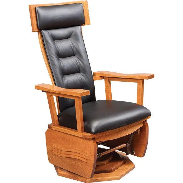 London Amish Swivel Glider Chair 1