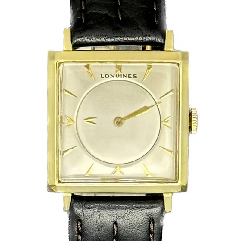 Longines Vintage 14K Gold Mystery Dial Timepiece 1