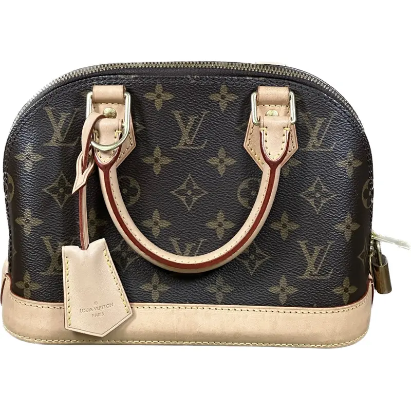 Louis Vuitton Alma Bb Mini Bag In Classic Monogram Canvas 1
