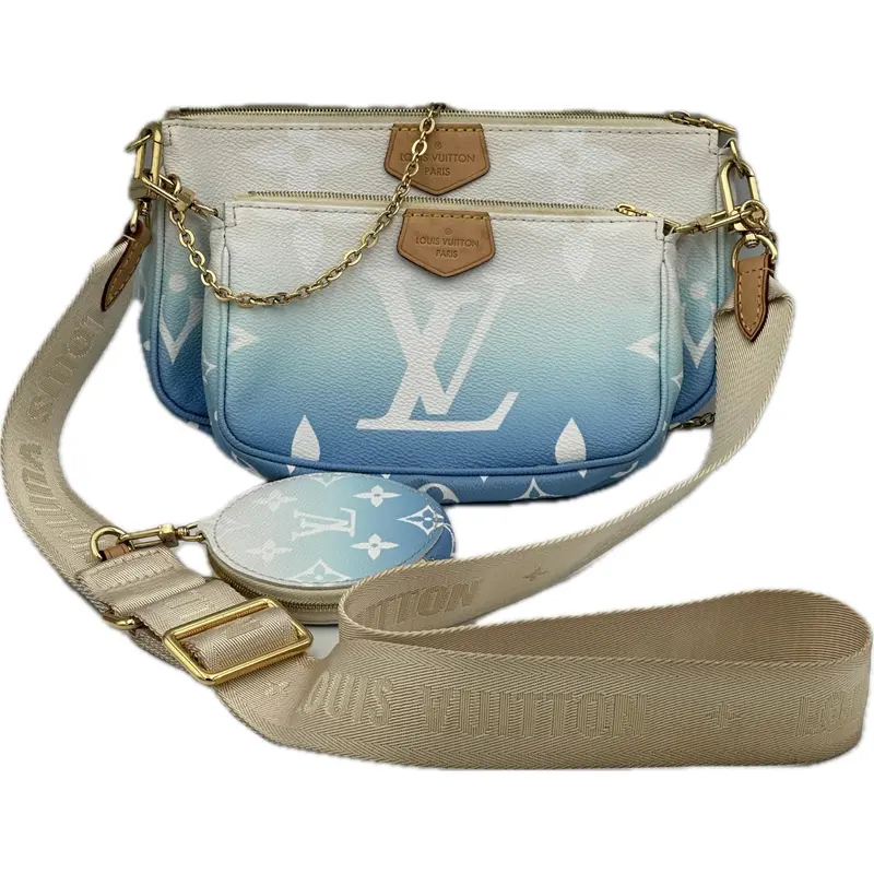 Louis Vuitton By The Pool Giant Monogram Multi-Pochette Set 1