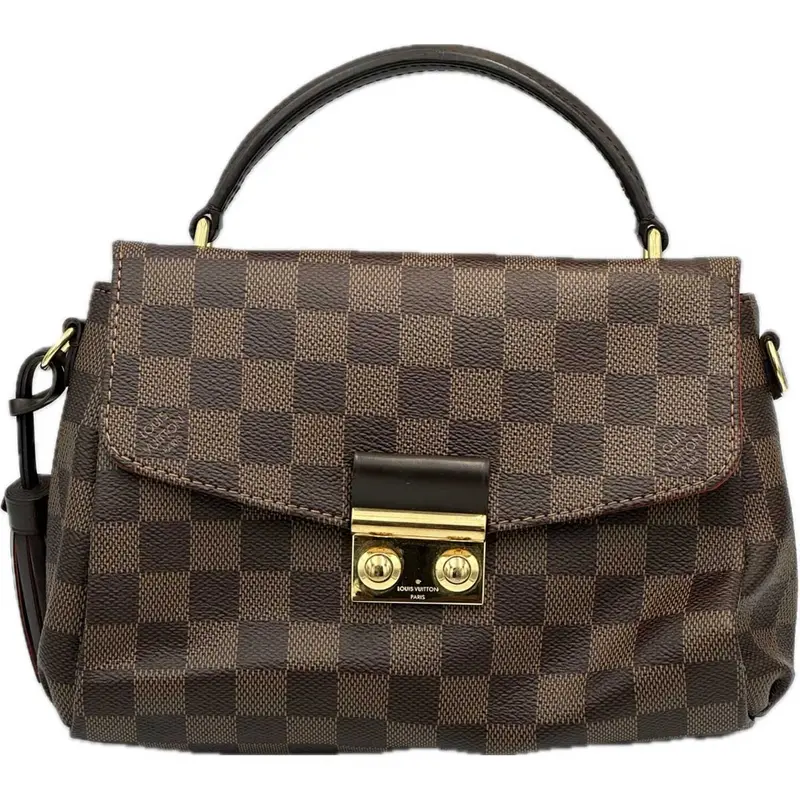Louis Vuitton Croisette Bag In Damier Ebene Canvas 1