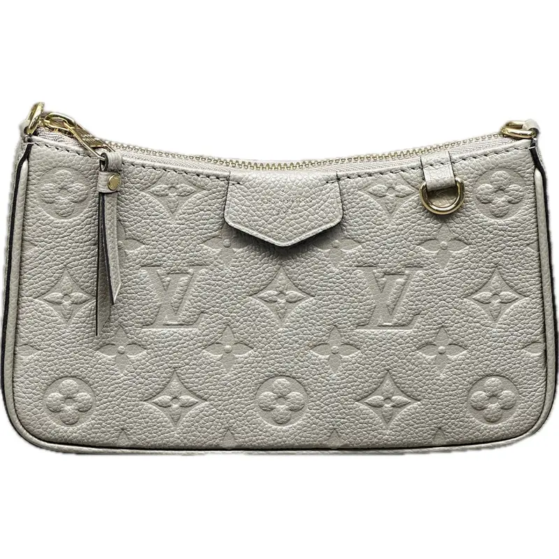 Louis Vuitton Easy Pouch On Strap – Monogram Empreinte, Turtledove Gray 1