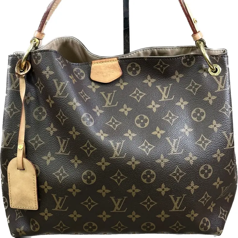 Louis Vuitton Graceful Pm – Beige Monogram Canvas Crossbody 1