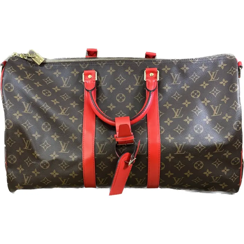 Louis Vuitton Keepall Bandoulière 50 In Classic Monogram Canvas 1