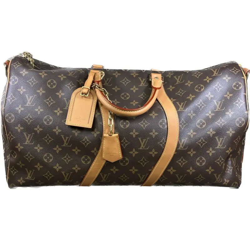 Louis Vuitton Keepall Bandoulière 50 Wavy – Virgil Abloh Monogram Collaboration 1