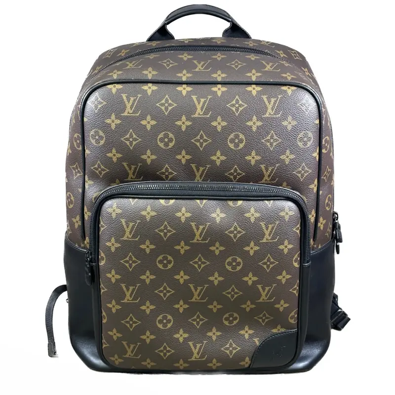 Louis Vuitton Macassar Dean Backpack – Monogram Canvas Unisex Carryall 1