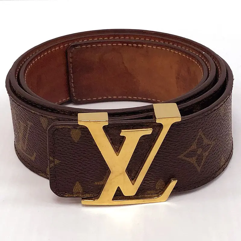 Louis Vuitton Monogram Initiales 40Mm Leather Belt 1
