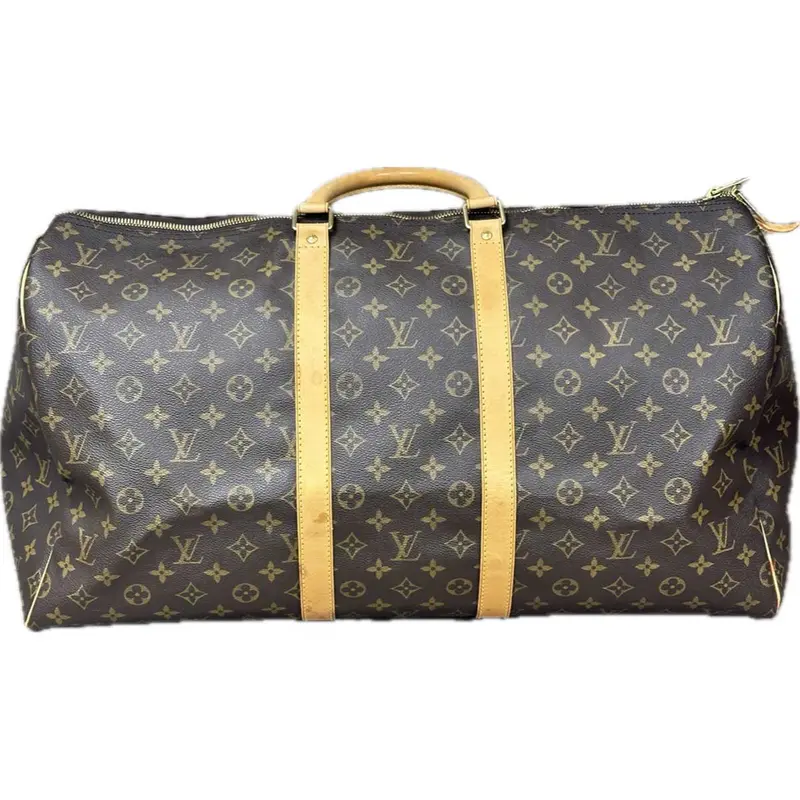 Louis Vuitton Monogram Keepall 55 Travel Duffle Bag 1