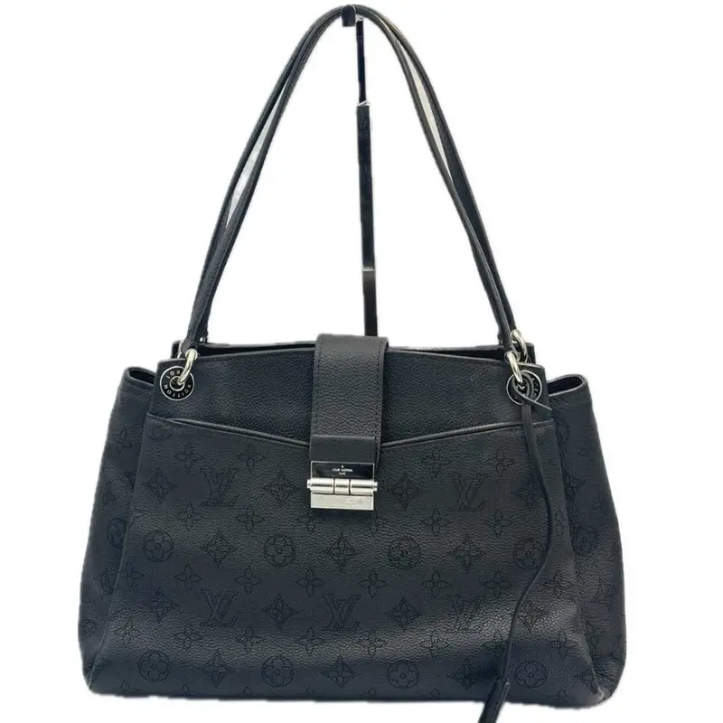Louis Vuitton Monogram Mahina Sevres Shoulder Bag In Black 1