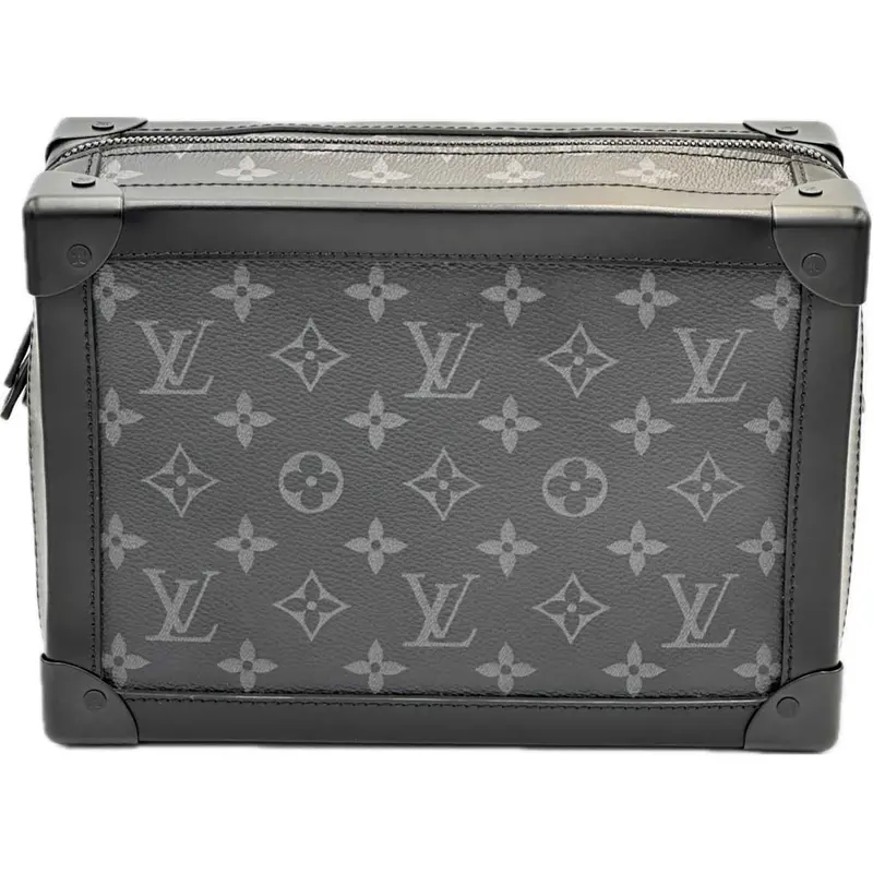 Louis Vuitton Soft Trunk Bag In Monogram Eclipse Leather 1