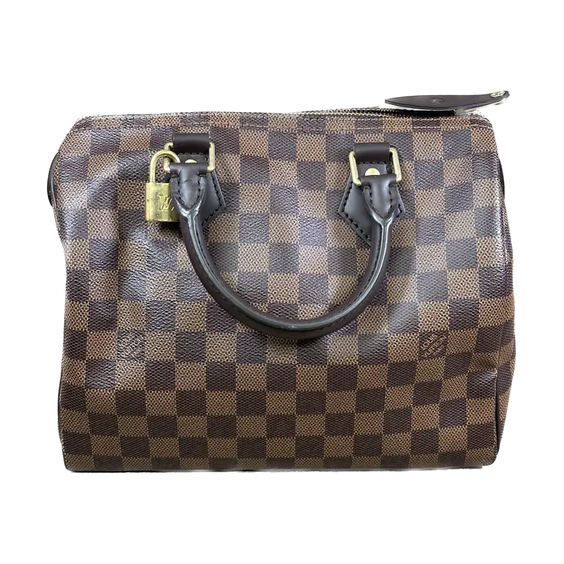 Louis Vuitton Speedy 25 – Damier Ebene Checked Canvas 1