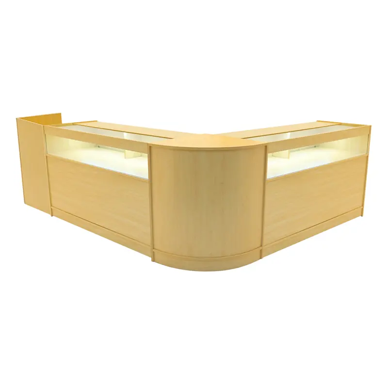 Luna Led Retail Counter Kit: Cm60 + Tb60 + Dual B1500 Panels – Maple 1