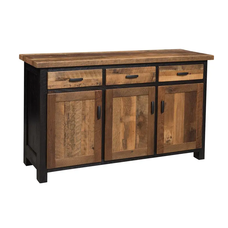 Manchester Amish Reclaimed Wood Server Cabinet 1