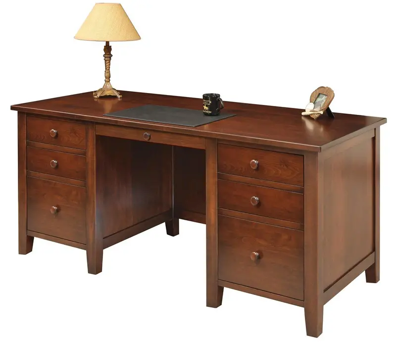 Manhattan Modern Amish Office Desk 1