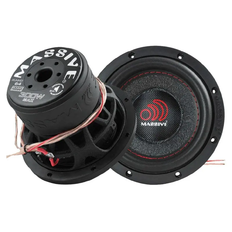 Massive Audio 8" Dual 4Ω Vc Subwoofer – 300W Rms (Summoxl84) 1