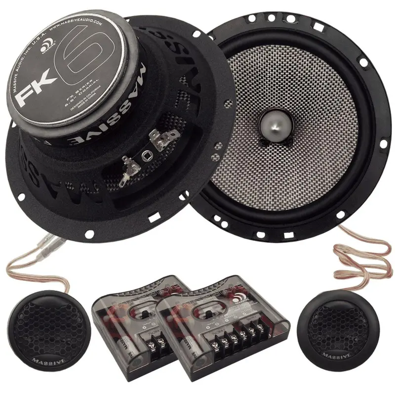 Massive Audio Fk6 – 6.5" Component Speaker System, 320W Rms 1