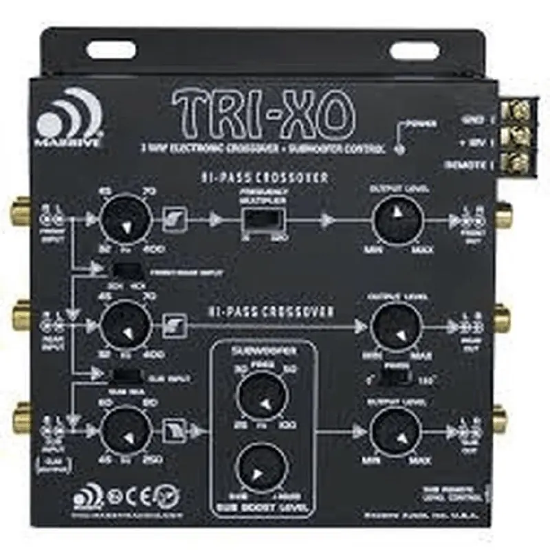 Massive Audio Trixon 3-Band Electronic Crossover 1
