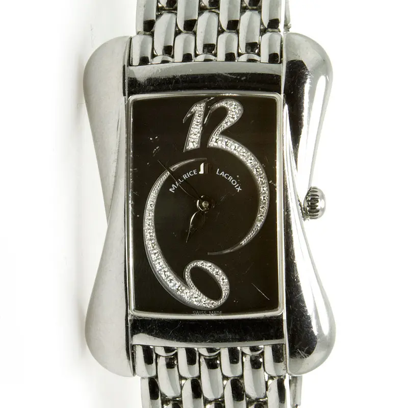 Maurice Lacroix Divina Diamond-Dial Ladies’ Watch In Stainless Steel 1
