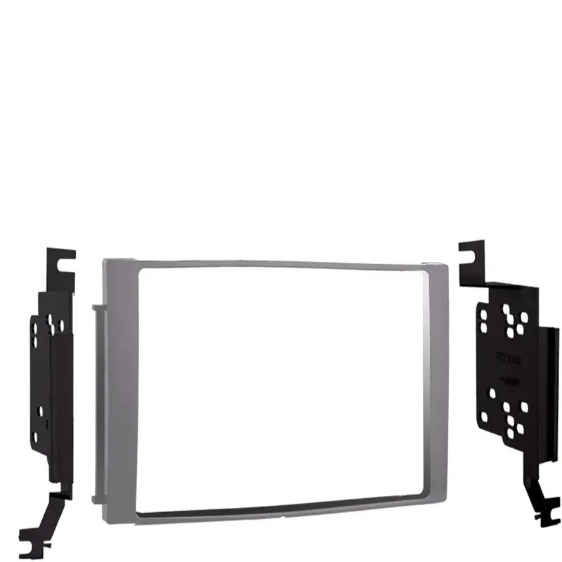 Metra Silver Double-Din Dash Kit For 2007+ Hyundai Santa Fe (95-7325S) 1