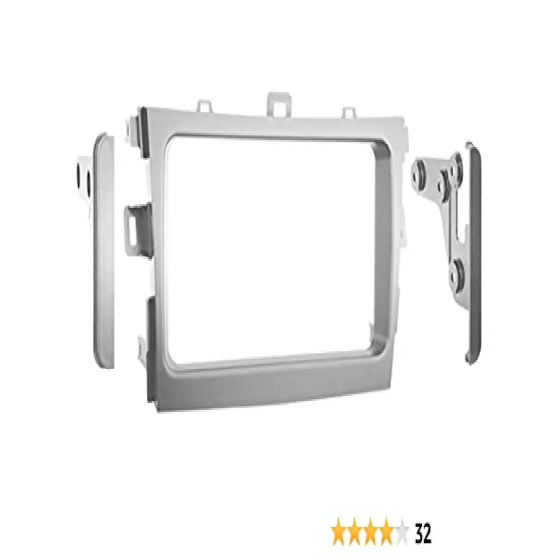 Metra Silver Double-Din Kit For 2009+ Toyota Corolla (95-8223S) 1